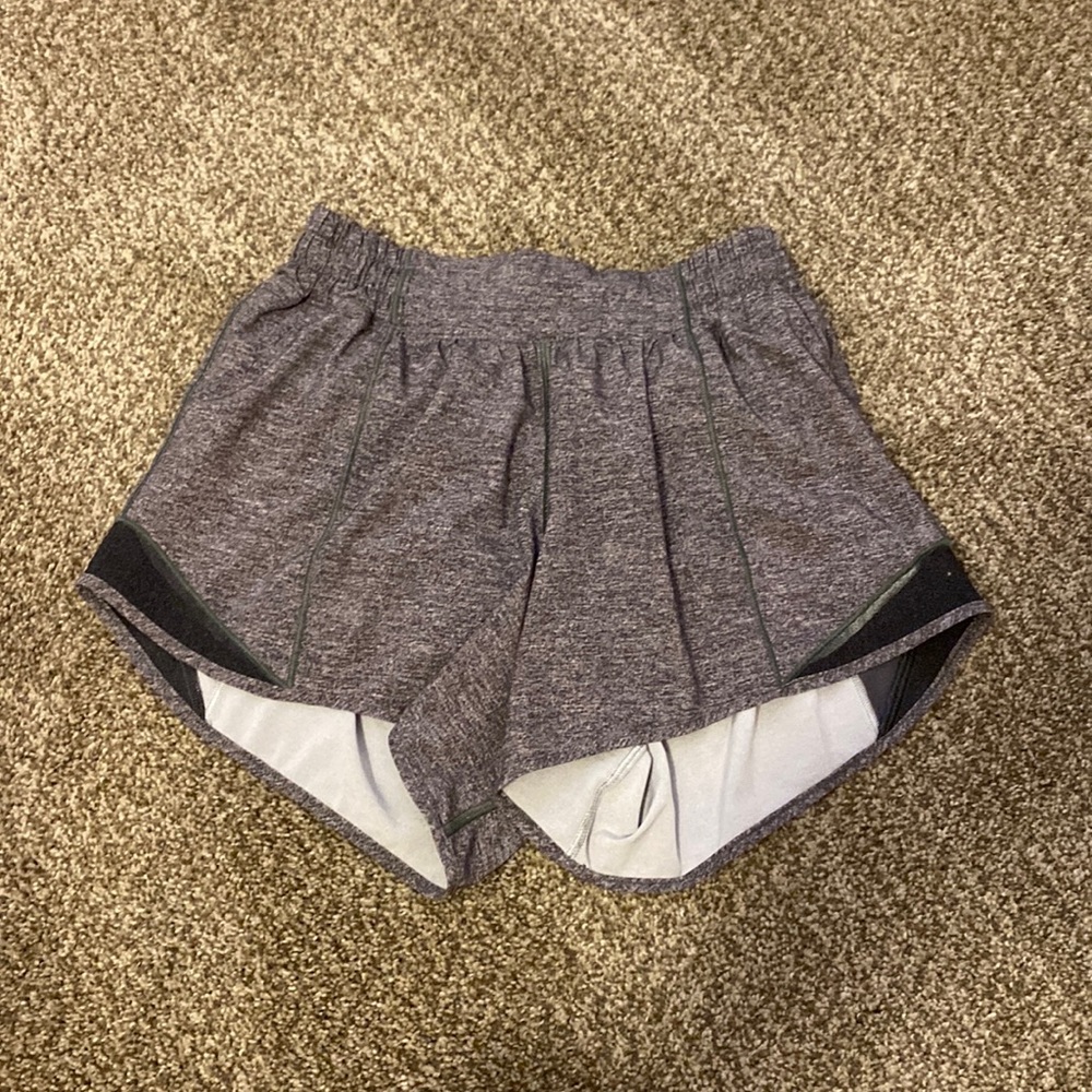 Grey hotty hot low rise shorts!
